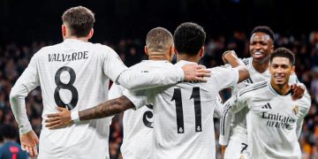 Les joueurs du Real Madrid