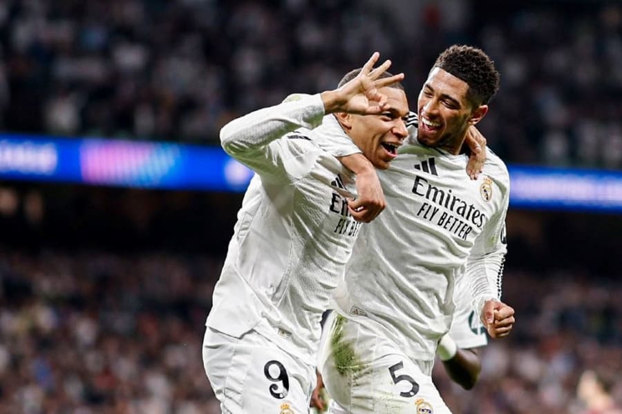 Kylian Mbappé et Jude Bellingham (5)